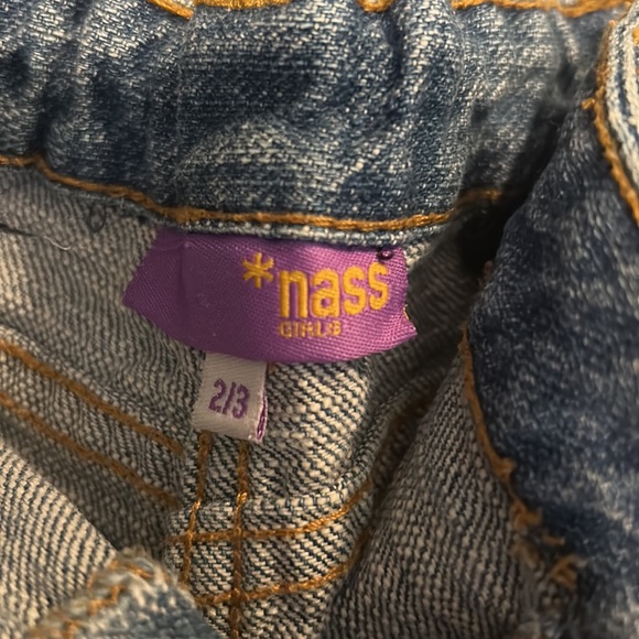 2/3 FLORAL JEANS - Picture 3 of 5